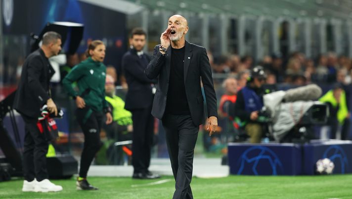 Stefano Pioli AC Milan derby Inter-Milan 1-0 Champions League 2022-2023