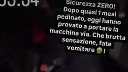 VIDEO – Juan Jesus mostra la macchina scassinata: “MI fate vomitare”