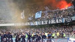 FOTO Lazio-Napoli, i tifosi azzurri preparano una protesta: “Onoriamo gli ultras!”