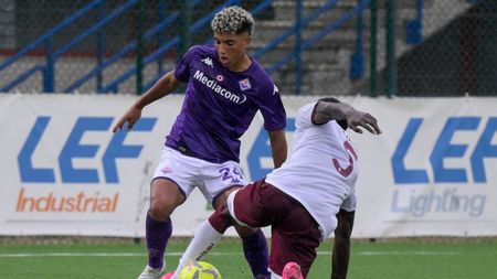 GERMOGLI PH: 1 MAGGIO 2023 SESTO FIORENTINO ALLO STADIO COMUNALE PIERO TORRINI DI SESTO SI E' GIOCATA LA DODICESIMA GIORNATA DEL GIRONE DI RITORNO DEL CAMPIONATO PRIMAVERA 1 TRA LA FIORENTINA E IL TORINO NELLA FOTO CAPRINI