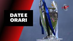 Champions League 2023-2024, date e orari delle partite del Milan
