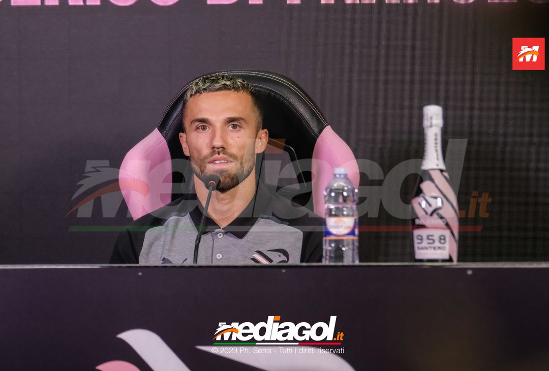 FOTO PALERMO, Federico Di Francesco presentato in conferenza stampa (GALLERY) - immagine 12