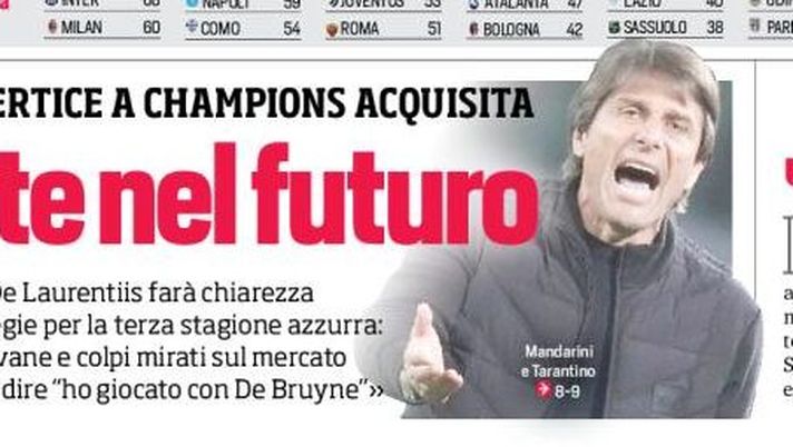 Prime pagine giornali sportivi oggi: il Napoli sui media- immagine 1
