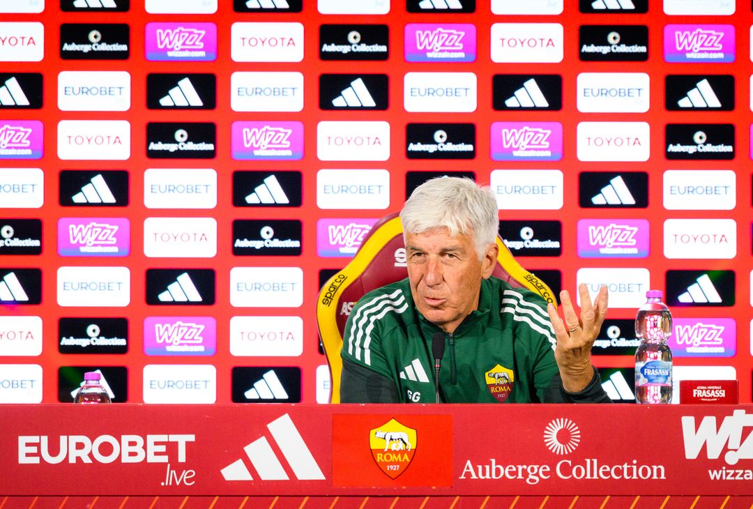 Roma-Fiorentina, la conferenza stampa di Gasperini – FOTOGALLERY - immagine 8