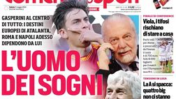 PRIMA PAGINA CORRIERE DELLO SPORT OGGI: “Gasperini l’uomo dei sogni”
