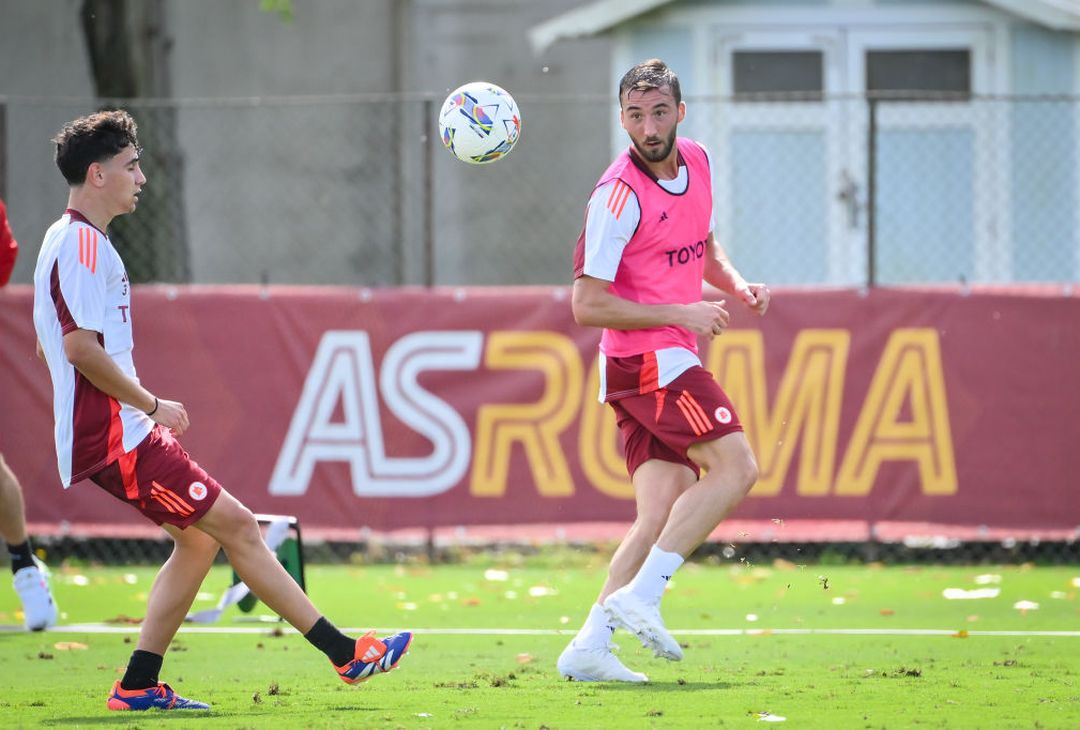 Trigoria, la ripresa degli allenamenti senza i nazionali – FOTO GALLERY - immagine 29