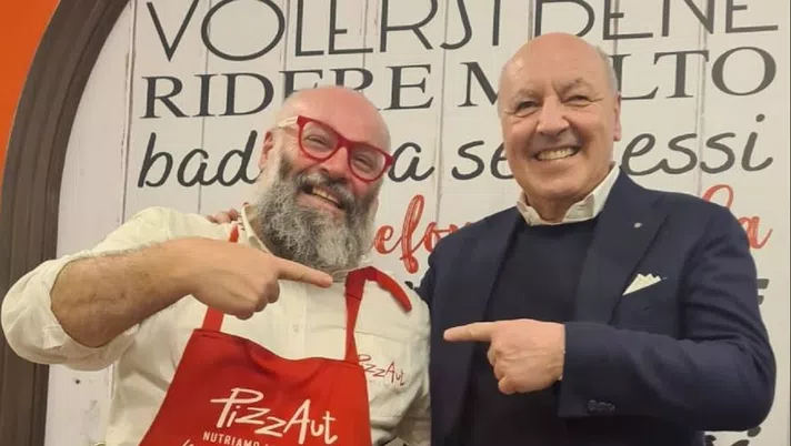 Inter, cena di Natale da PizzAut con Marotta e tanti nerazzurri vip – FOTO - immagine 1