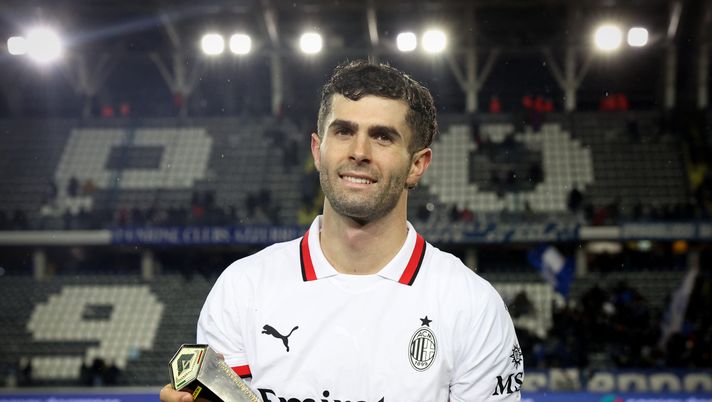 Christian Pulisic AC Milan Empoli-Milan 0-2 Serie A 2024-2025