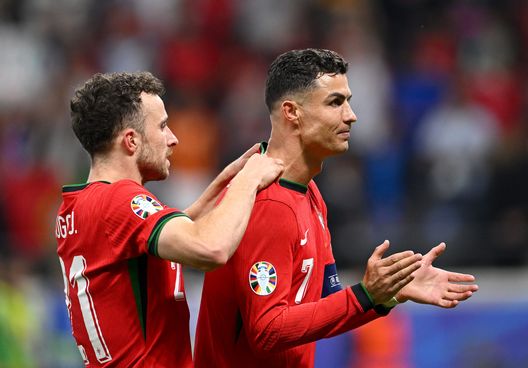 Diogo Jota e Cristiano Ronaldo (Photo by Stu Forster/Getty Images) Diogo Jota, i messaggi di Cristiano Ronaldo e Jürgen Klopp per la tragica scomparsa- immagine 2