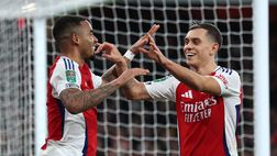 Mateta porta avanti il Palace, poi si scatena Gabriel Jesus: Arsenal avanti in Coppa