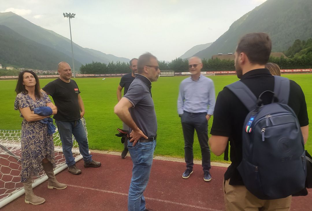 GALLERY Dimaro, sopralluogo di Stellini e dello staff di Conte: tutte le foto - immagine 11