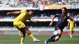 Coppola risponde a Krstovic: Verona-Lecce finisce 1-1, salentini nei guai