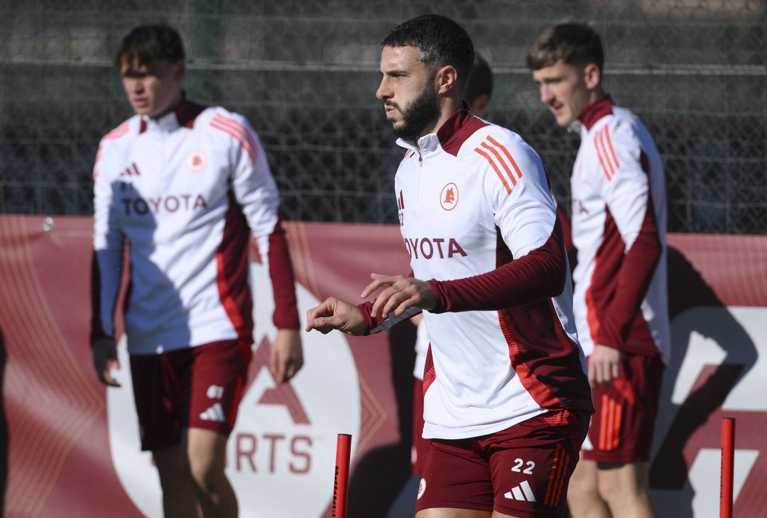 Roma, l’allenamento a due giorni dal Lecce: out Dovbyk e Cristante – FOTOGALLERY - immagine 10