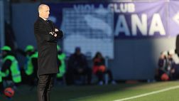 Allegri: “Il nostro obiettivo è la Champions e per raggiungerlo mancano 36 punti. Leao? Sta recuperando…”