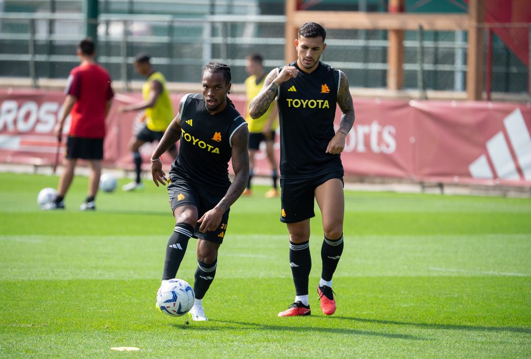 Roma, l’allenamento a Trigoria a due giorni dall’Empoli – FOTO GALLERY - immagine 19