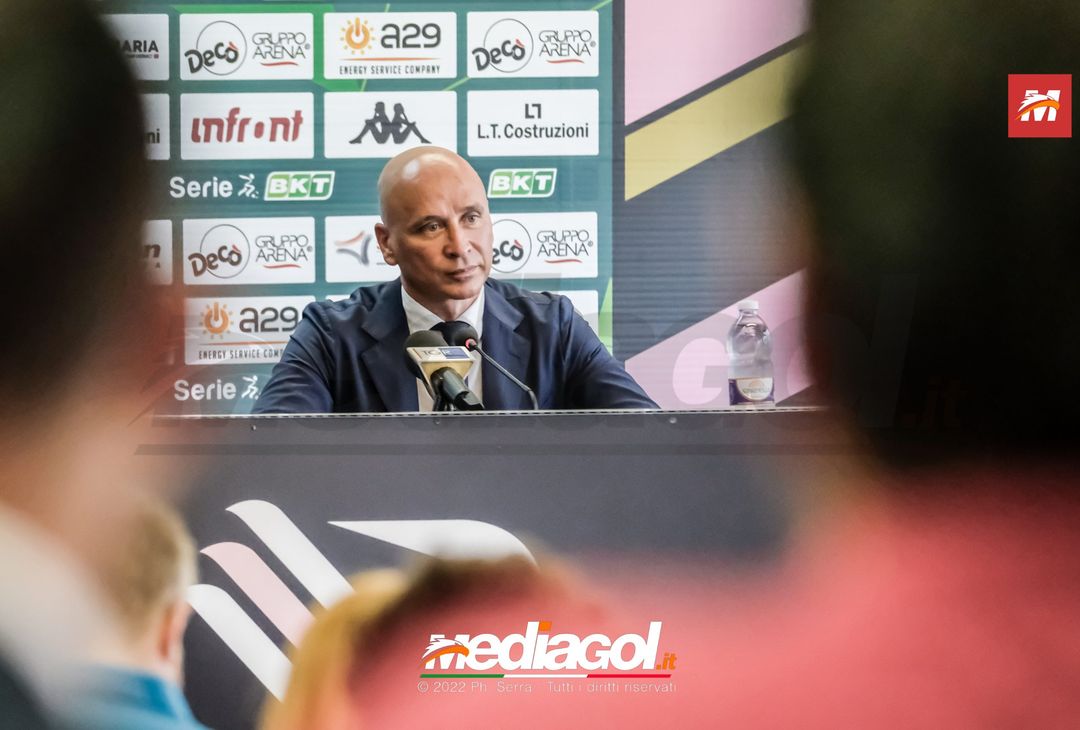 FOTO PALERMO, presentato mister Corini in conferenza stampa (Gallery) - immagine 13