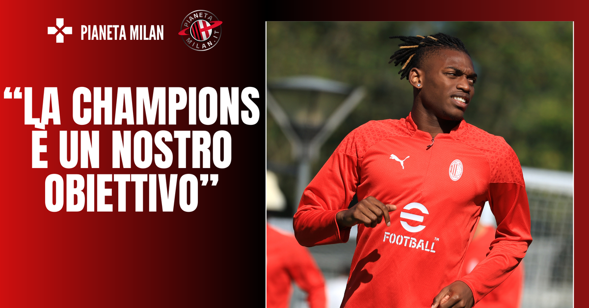 Milan, parla Leao: “Il nostro obiettivo è tornare a vincere la Champions”