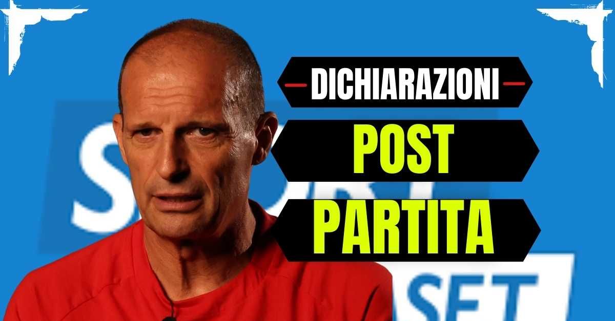 Milan, Allegri post partita: “Avevamo il comando e abbiamo preso gol. Dobbiamo migliorare” Milan, Allegri post partita: “Avevamo il comando e abbiamo preso gol. Dobbiamo migliorare”