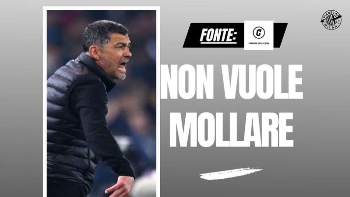 Sergio Conceicao (allenatore AC Milan), qui durante Udinese-Milan 0-4 | Serie A 2024-25 (Getty Images) Udinese-Milan, Fofana insuperabile. Conceicao trova la strada?