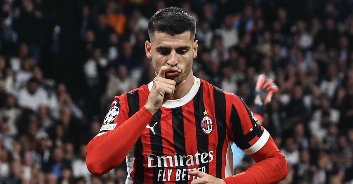 Milan, de la Fuente su Morata: “Sta bene, si è allenato quasi normalmente”