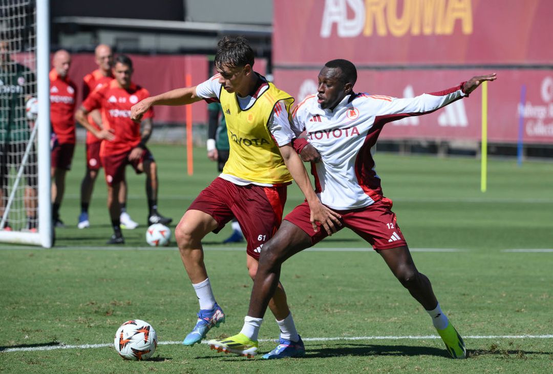 Roma, scarico per i titolari col Venezia. Dybala a parte – FOTO GALLERY - immagine 18