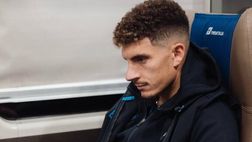 GALLERY Il Napoli è in viaggio verso Roma dopo l’allenamento: gli scatti