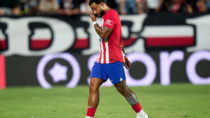 Atletico Madrid, infortunio Depay: a rischio il derby con il Real - immagine 1