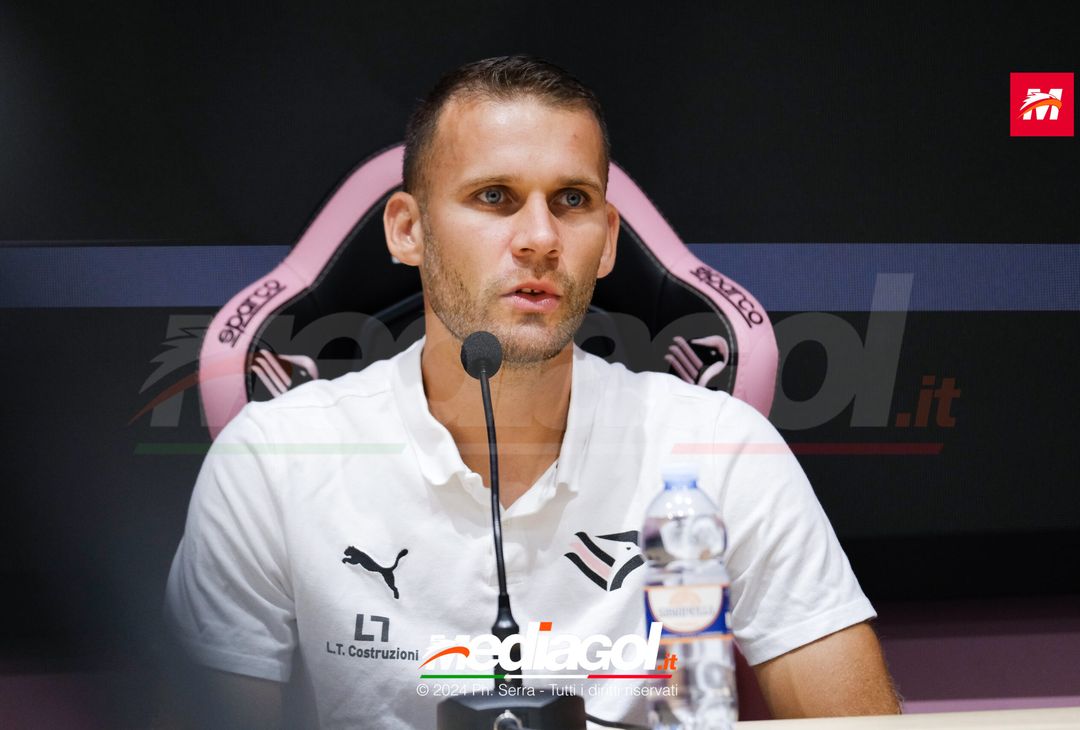 FOTO PALERMO, la presentazione di Alexis Blin in conferenza stampa (Gallery) - immagine 10