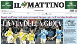 Il Napoli sui media: le prime pagine dei quotidiani di oggi