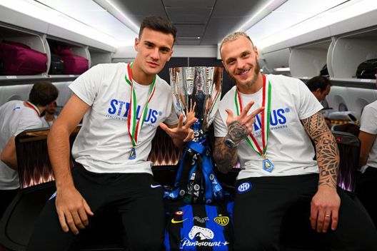 Getty Images Dimarco e Stankovic incantano in Europa: siparietto sui social. E i tifosi si scatenano- immagine 2