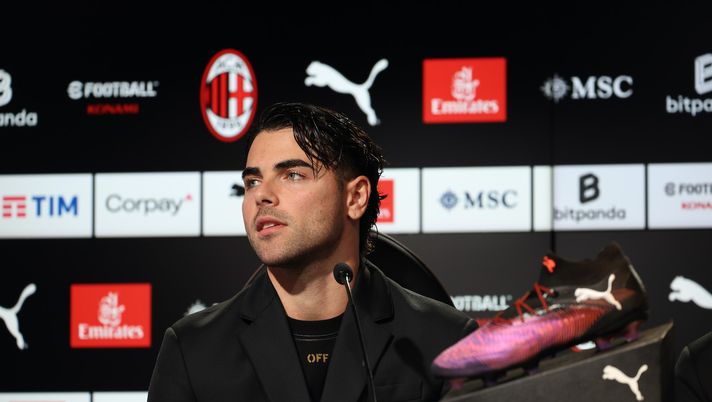 Riccardo Sottil AC Milan Calciomercato Milan conferenza stampa presentazione