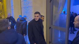 CENA DI NATALE | L’arrivo di Christos Mandas all’evento biancoceleste – VIDEO