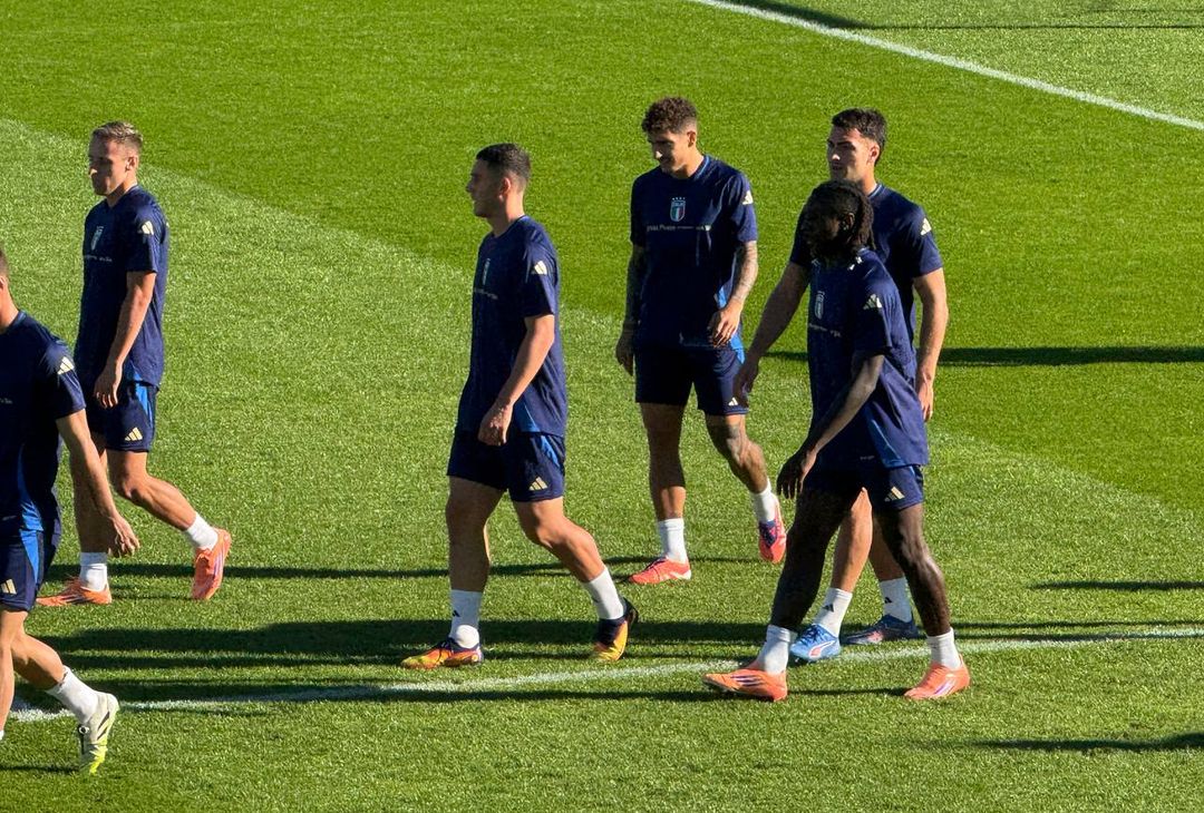 FOTO VN – Kean, Piccoli e Nicolussi a tinte azzurre: l’allenamento a Coverciano - immagine 22