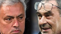 Lazio-Roma, Sarri vs Mourinho in un derby da dentro o fuori 11 anni dopo