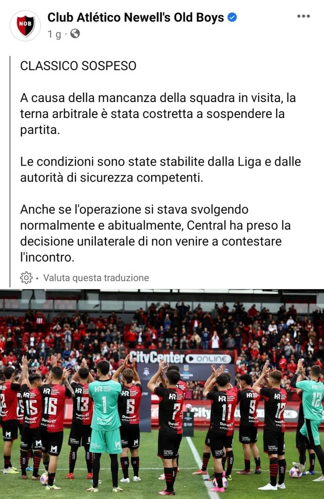 Rosario, tutti a casa il derby giovanile non si gioca: “Quei tifosi non dovevano esserci…”- immagine 2
