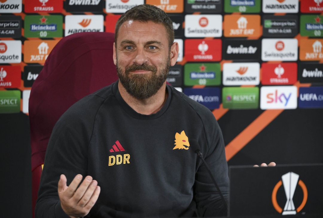 Roma-Bayer Leverkusen, la conferenza stampa di De Rossi e Paredes – FOTO GALLERY - immagine 7