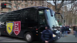 Video – Torino-Chievo, l’arrivo del pullman dei veneti