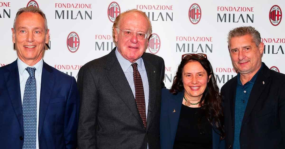 Fondazione Milan compie 23 anni. Scaroni: “Berlusconi straordinario. Vogliamo ampliare la bacheca”