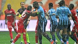 Turchia, il solito Balotelli: giallo, assist, rissa ed espulsione col suo Adana