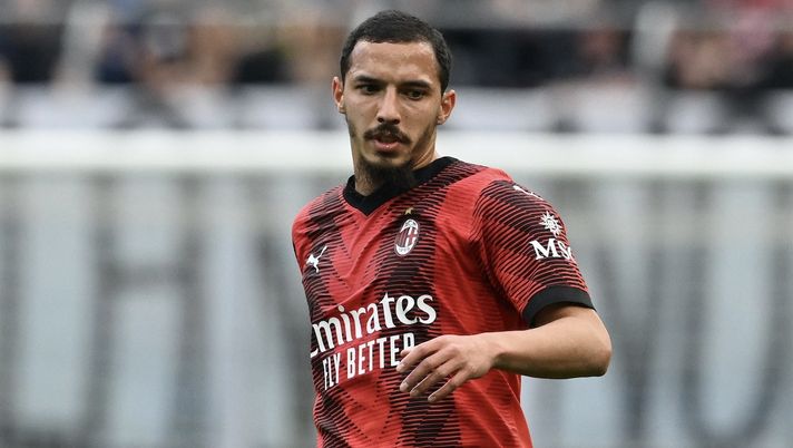 Ismaël Bennacer AC Milan Milan-Genoa 3-3 Serie A 2023-2024