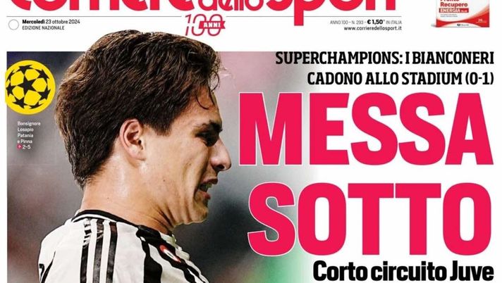PRIMA PAGINA CORRIERE DELLO SPORT OGGI: “Neres: Napoli, studio Messi e Ronaldinho” prima pagina corriere dello sport oggi