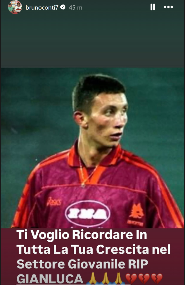 Bruno Conti omaggia Cherubini: “Voglio ricordare la tua crescita nelle giovanili”- immagine 2