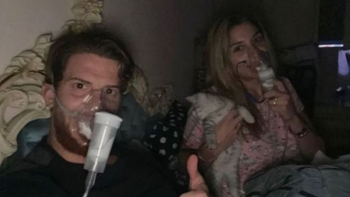 Toro, Ansaldi annuncia la positività al Covid: la foto con la moglie - immagine 1