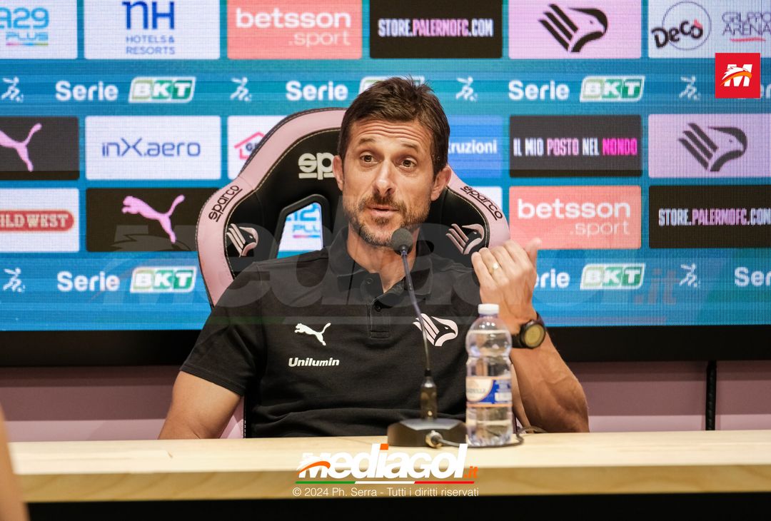 FOTO PALERMO, verso il Pisa: Alessio Dionisi in conferenza stampa (GALLERY) - immagine 10