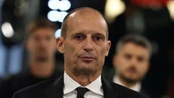 Juventus-Milan, applausi e striscione per Allegri da parte del pubblico bianconero