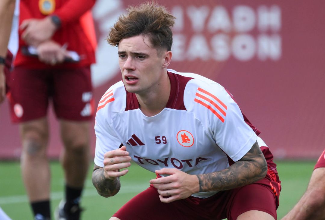 Roma, l’allenamento prima della partenza per la Svezia – FOTO GALLERY - immagine 14