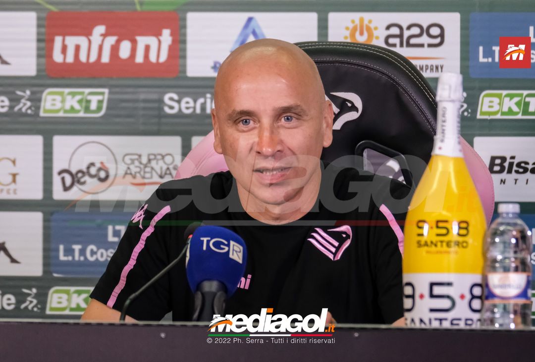 FOTO PALERMO, verso il Modena: mister Corini in conferenza (Gallery) - immagine 6