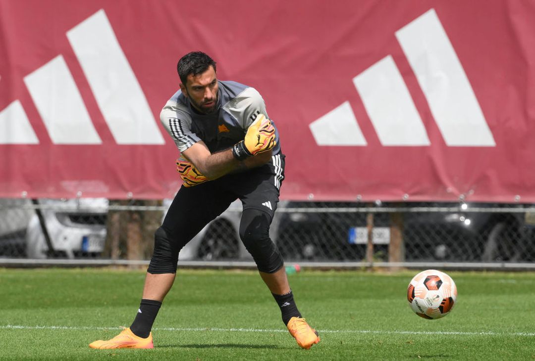 Roma, allenamento a Trigoria in vista del Milan: c’è Azmoun – FOTO GALLERY - immagine 14