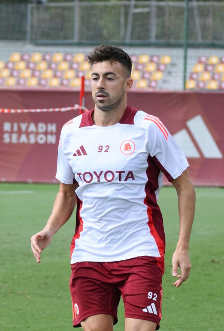 Roma, l’allenamento prima della partenza per la Svezia – FOTO GALLERY - immagine 20