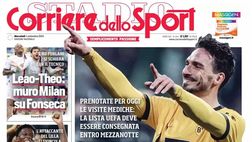 PRIMA PAGINA CORRIERE DELLO SPORT OGGI: “Napoli: ora la firma di Kvara”